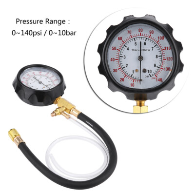 New Car 0-140 Psi Fuel Injection Pump Injector Tester Test Pressure Gauge Us - New For Sale In - Foto 8