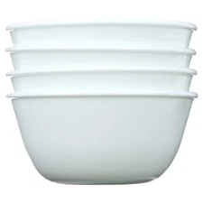 Corelle Winter Frost White 12 oz Glass Rice Bowl (Set of 4),Father's Day