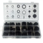 125pcs Rubber Grommets Blanking Wiring Wire Open Closed Blind Grommet Set Kit#
