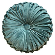 Holland Velvet Round Cushion Soft Cushions Luxury Chic Filled Round Cushions