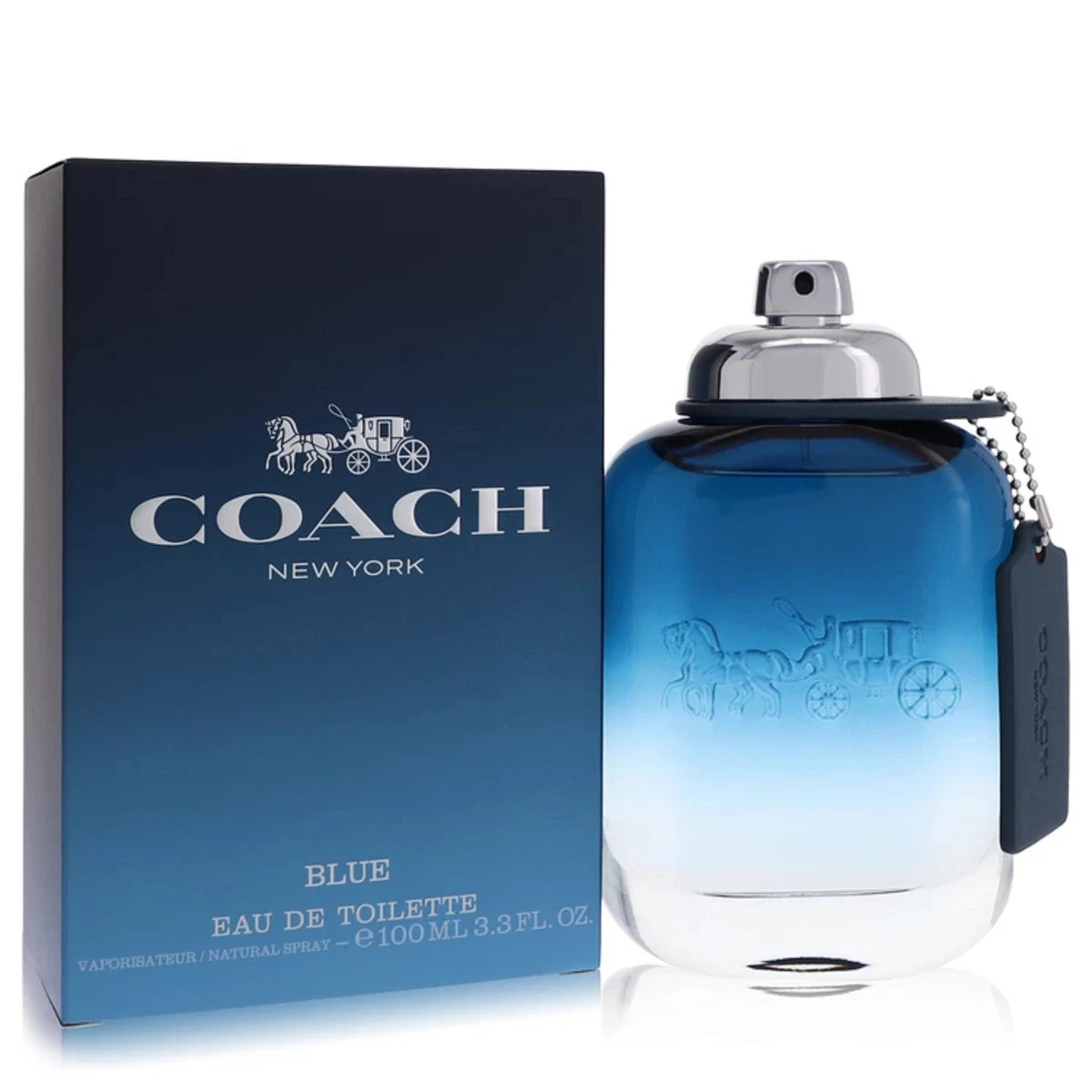 Coach blue cologne 3.3 oz Clearance