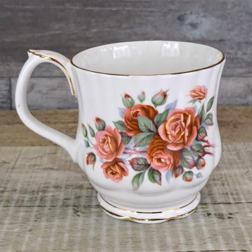 Vintage Royal Albert Centennial Rose Coffee Tea Cup Brown Roses Floral - Picture 4 of 9