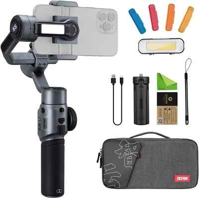Zhiyun Smooth 5S Combo Gimbal Stabilizer for Smartphone 3-Axis Phone Gimbal USED