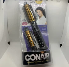 Conair Hot Air Styler Voluminous Curls & Waves 1.5" Curling & 1" Bristle Brush