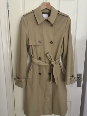 mango classic trench coat with belt for  Size-L UK