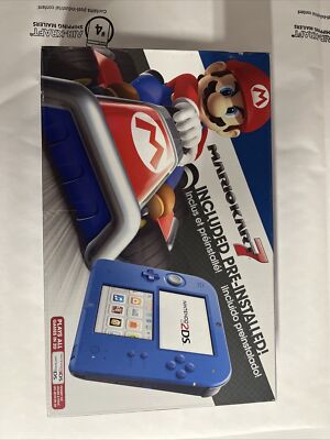 Nintendo Mario Kart 7 4GB  Video Game Console - Blue