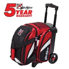 KR Strikeforce Cruiser Red/White/Black 1 Ball Roller Bowling Bag
