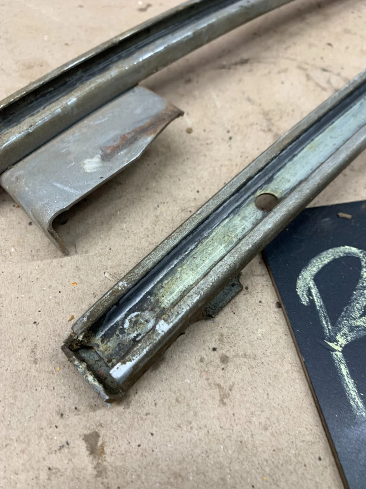 1968-72 Chevy Camaro Impala Pontiac Firebird porta interna REGULADOR PISTAS LONGAS - Imagem 2 de 4