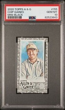 Chip Gaines - 2020 Topps Allen & Ginter Mini Black Border  PSA 10