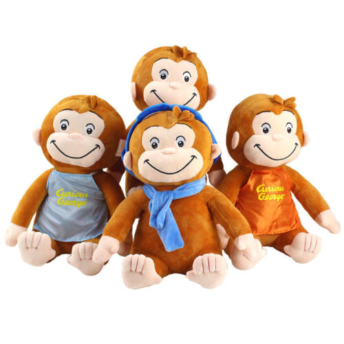Plush Monkey Animal Goods George Animals Toy Doll Lovely Curious Soft Plush Toy - Picture 1 of 13