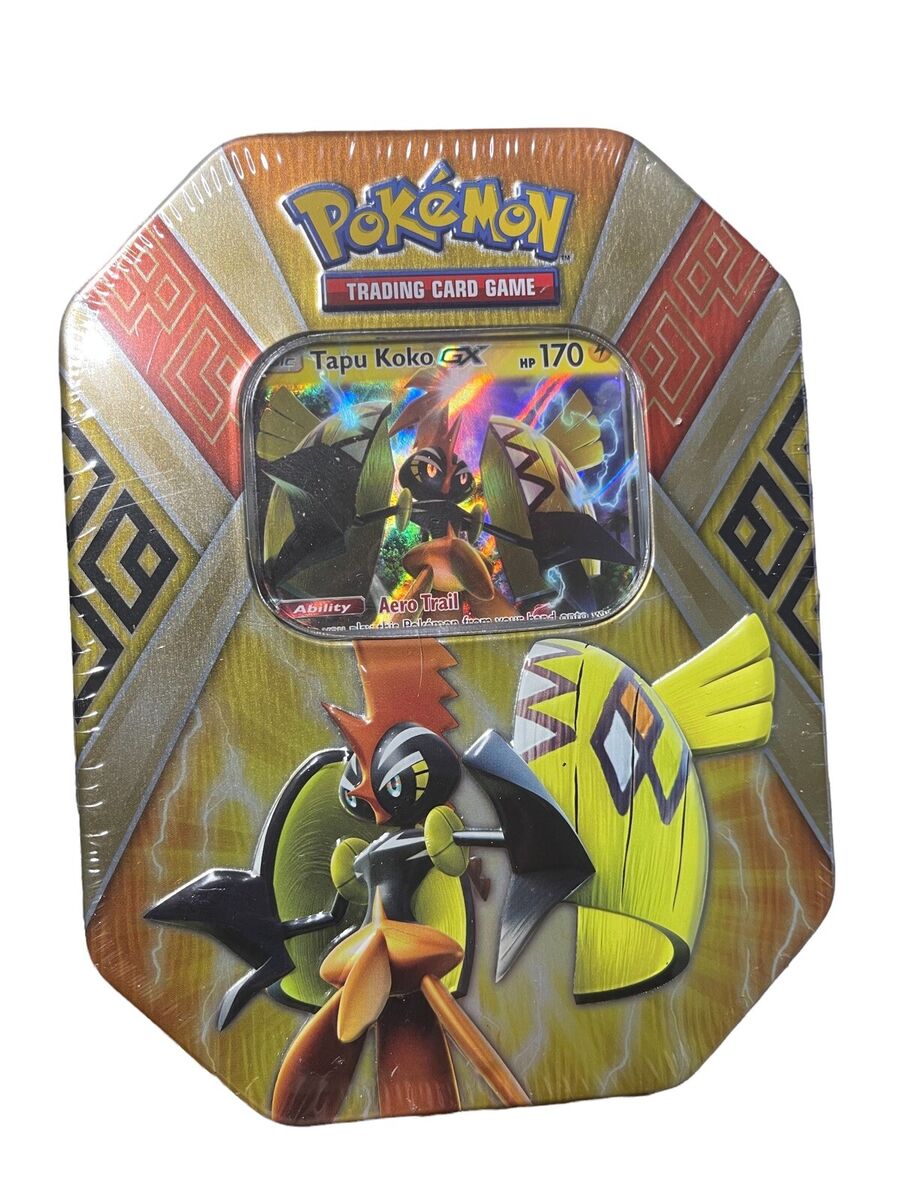 Pokemon TCG Tapu Koko GX Tin