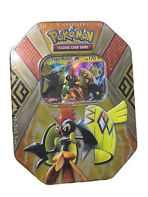 Pokemon Trading Card Game Tapu Koko Box 3 Booster Packs, Promo Card  Oversize Card Pokemon USA - ToyWiz