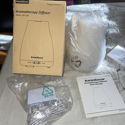 InnoGear Aromatherapy Diffuser Model MT-039 150 ml. Brand New Open Box