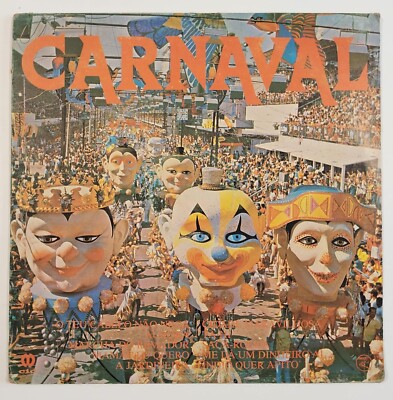 Conjunto Explosao Do Samba   Carnaval Samba Lp Vinyl Disco Venezuela 1983