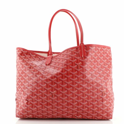 goyard tote material