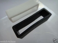 8~30mm High QTY burr-free watch strap rubber silicon LOOPs/Holder/Locker/keeper