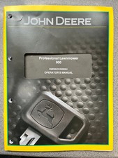John Deere 900 Lawnmower Ride On Mower Operators Manual - FREE NEXT DAY DELIVERY
