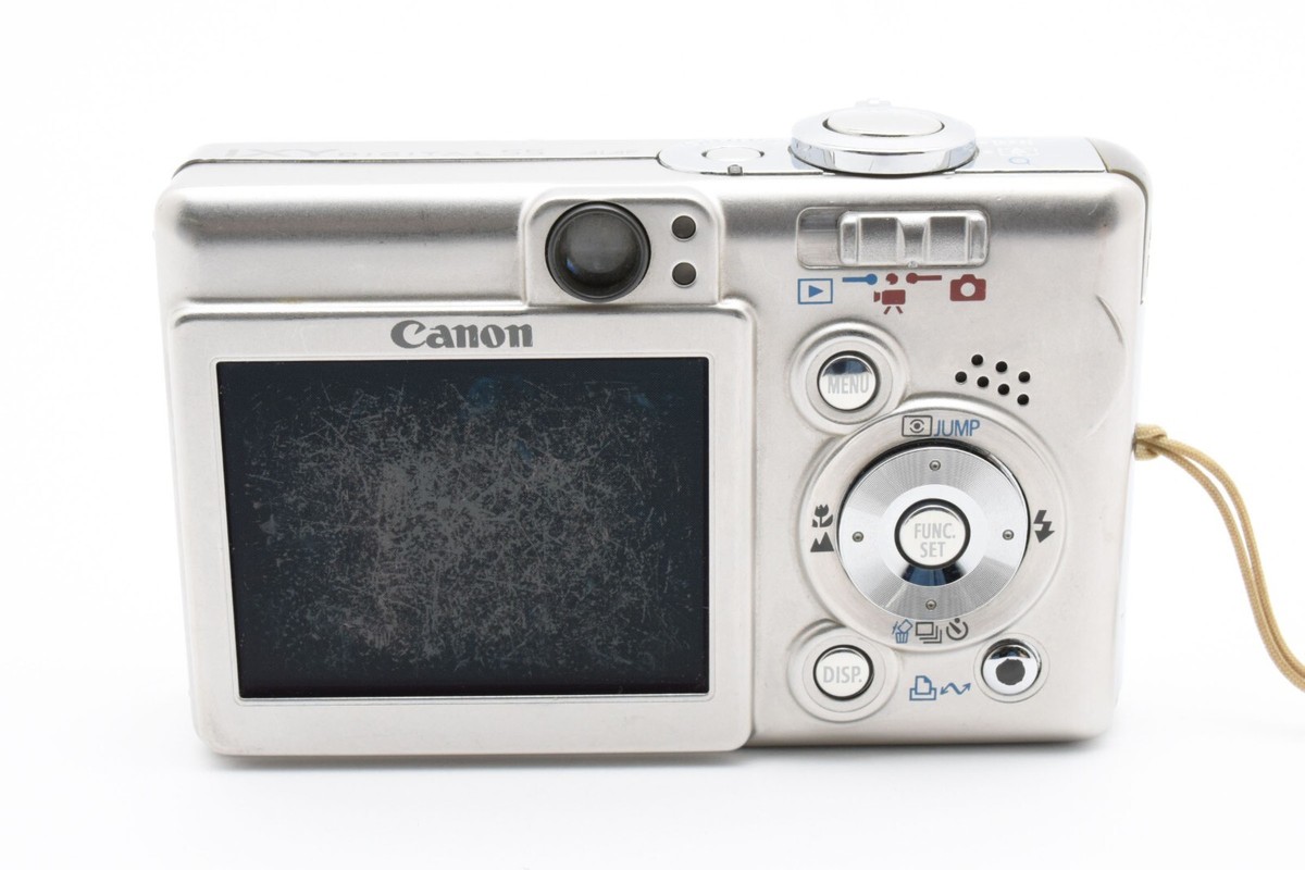 Canon IXY DIGITAL 55 Compact Digital Camera Silver w/BOX