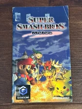 Super Smash Bros Melee Nintendo Gamecube Instruction Manual Only