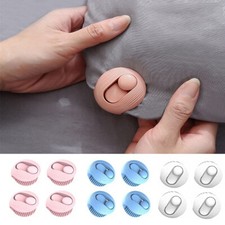 4/6/12X Non-slip Quilt Clips Bed Fixing Clips Duvet Blankets Holder Buckle Home