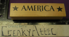 AMERICA STAR RUBBER STAMP GREAT IMPRESSIONS E348 CREAKYATTIC