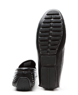 cubavera perforated moccasin jet-black size 9 | eBay display picture 1