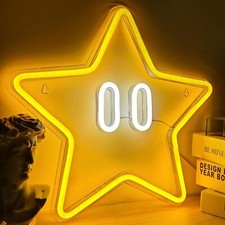LED Neon Schild Licht Nachtlicht Leuchtreklame Sign Lampe Hängend Wanddekor USB
