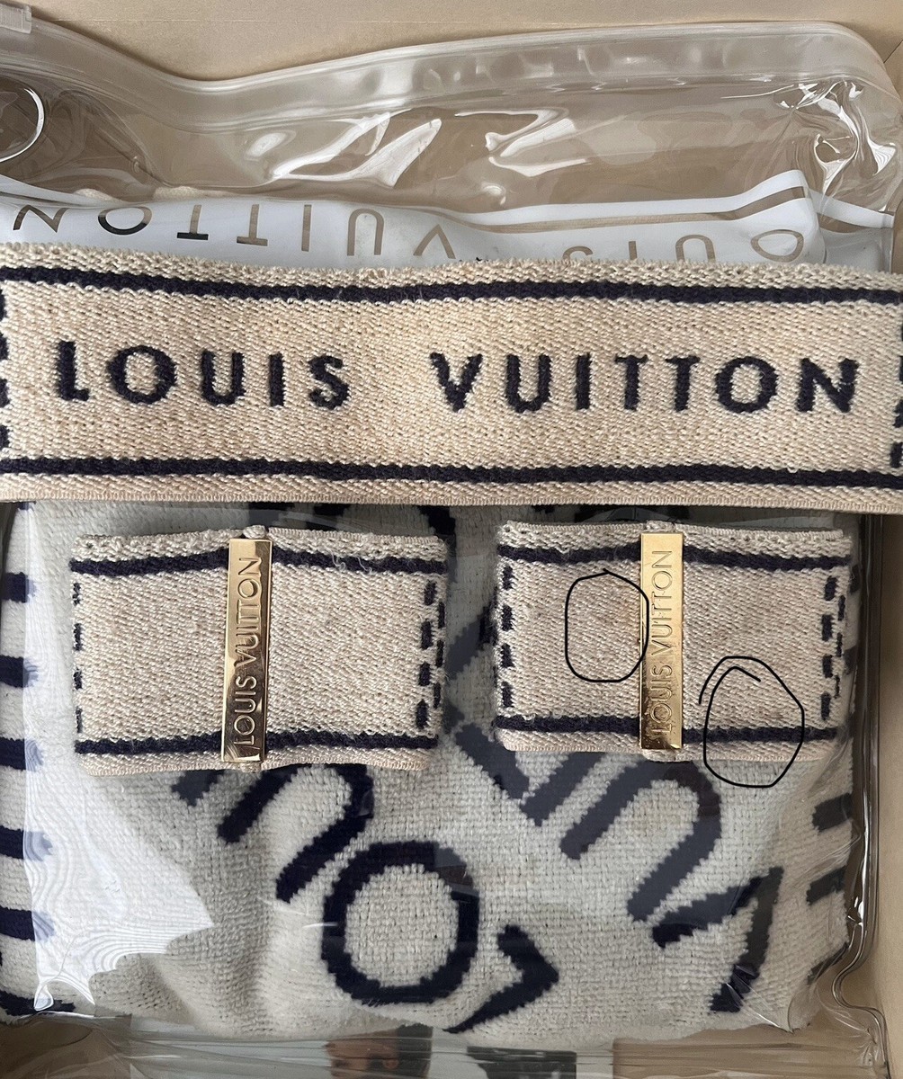 Vintage Damier Louis Vuitton Sweatband Set | eBay