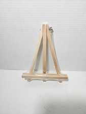 9 Inch Tall Wood Easels Lot Of 2