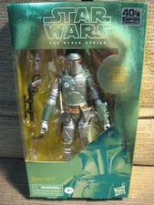 Star Wars BOBA FETT Carbonized Black Series 6 inch figure Selling Out