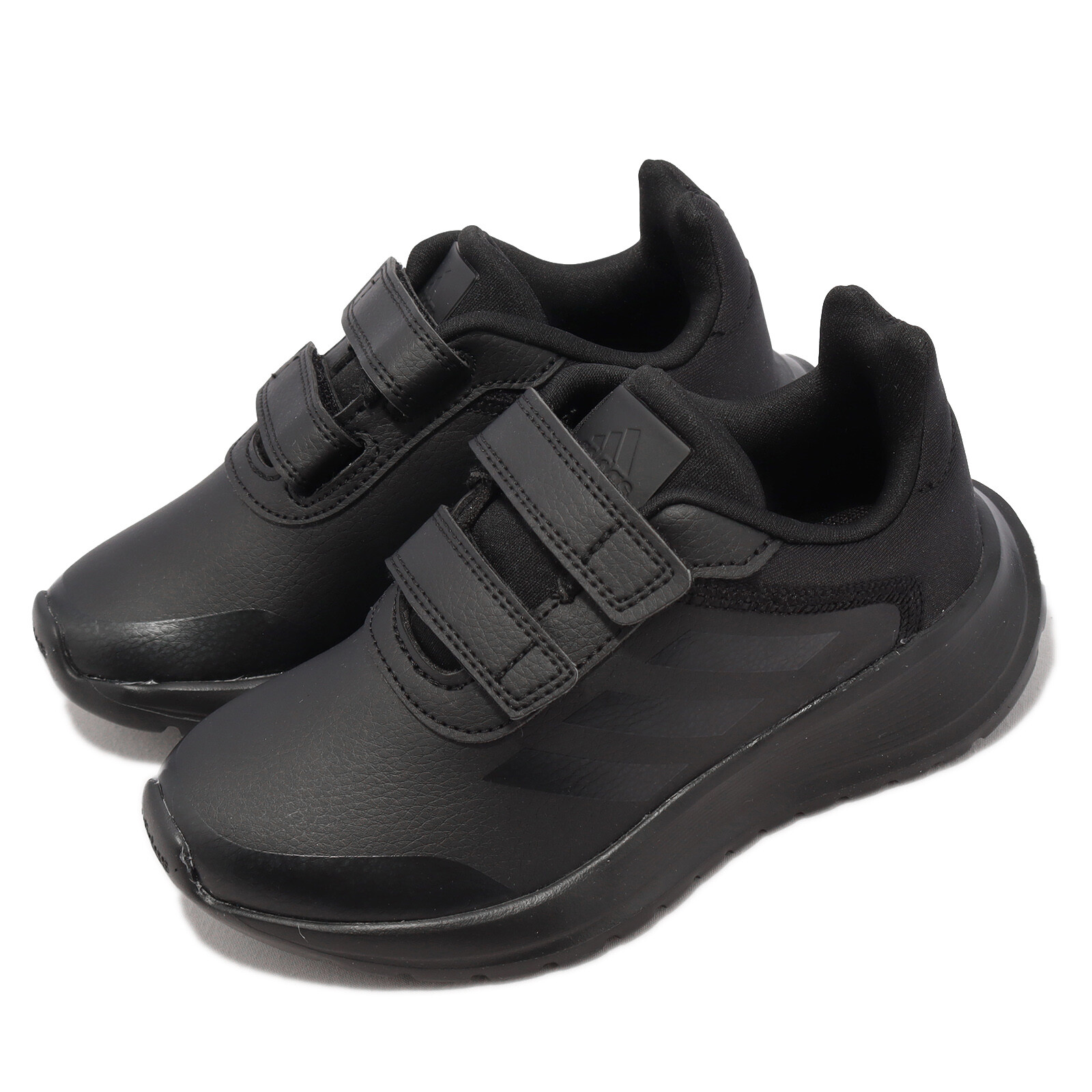 adidas Tensaur Run 2.0 CF K Black Grey Strap Junior Kids Running Shoes GZ3443 adidas Tensaur Run 2.0 CF K Black Grey Strap Junior Kids Running Shoes GZ3443