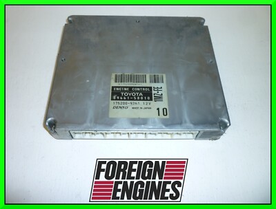 JDM TOYOTA MNH10W ALPHARD 1MZ-FE 3.0L A/T ECU ECM 89661-58010 2002-2005