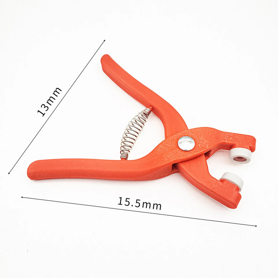 Metal Press Studs Snap Buttons Fastener with Plier Installation Tools Kits Craft - Image 4 of 4