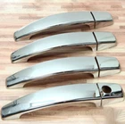 Set Stainless Steel Door Handles Trims Chrome for Opel Vectra C Signum 2002-2008
