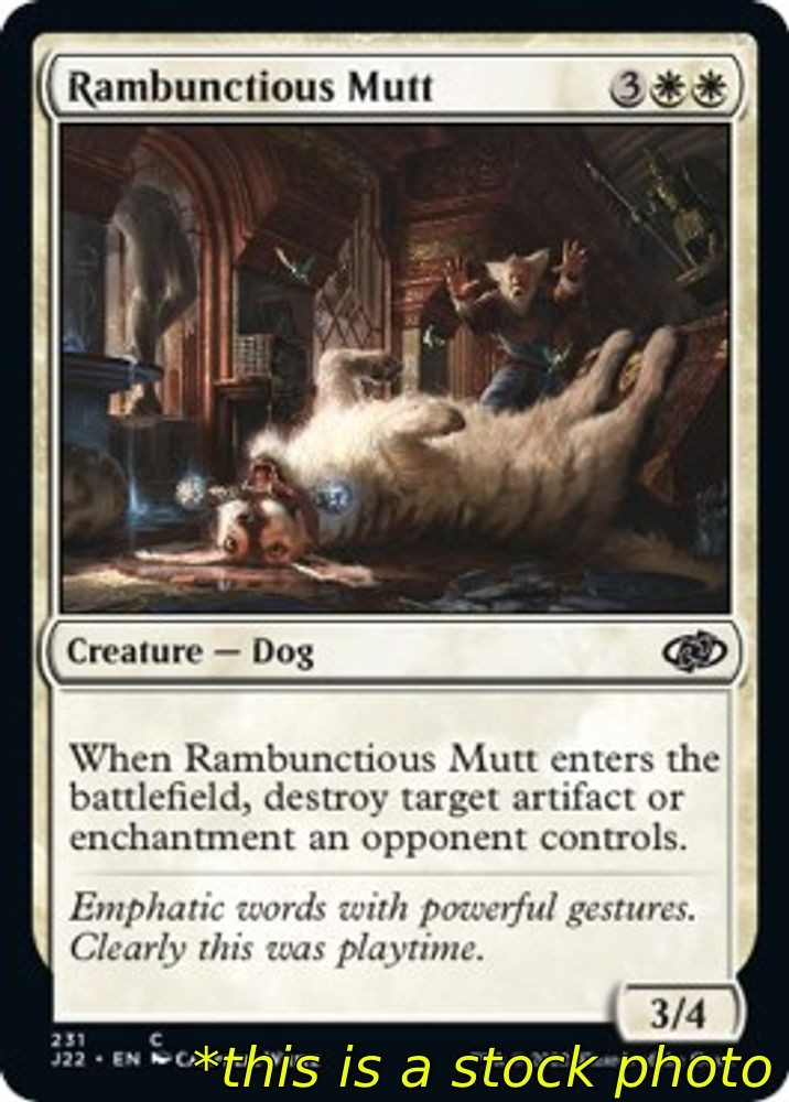 Magic Rambunctious Mutt Jumpstart 2022 231 Lightly Played