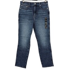 J. Crew Womans size 27 Classic Vintage Stretch Denim Jeans Mid Blue CB357 NEW