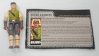 1986 Cross Country v1 HAVOC Driver Figure Card Vintage G.I. GI Joe 3.75 ARAH Lot