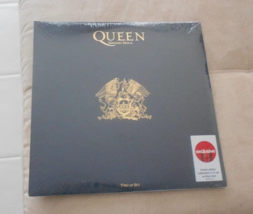 Queen's Greatest Hits II 2LP LIMITED EDITION Blue VinyL --SEALED--