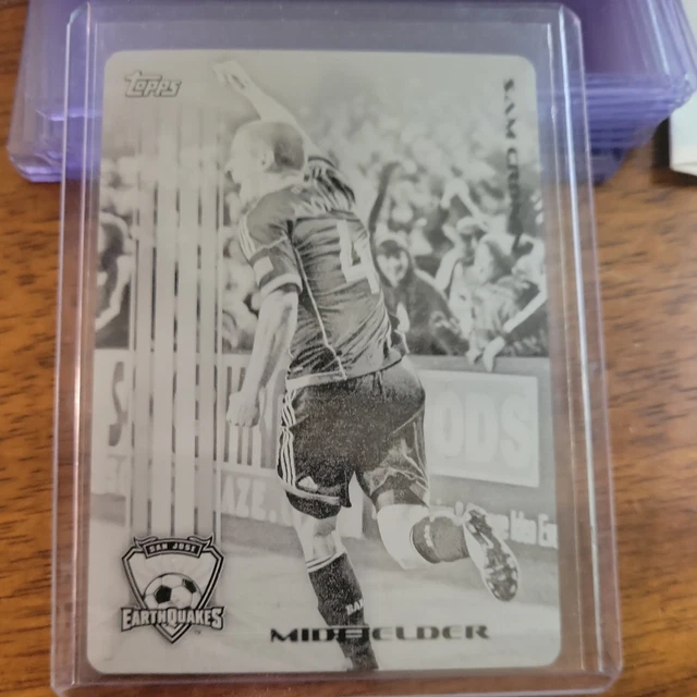 2013 Topps MLS One of One  1 of 1 Black Printing Plate Sam Cronin #91
