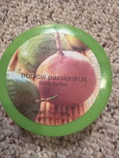 Bath Body Works TROPICAL PASSIONFRUIT Body Butter Full Size REFRESHING- RARE