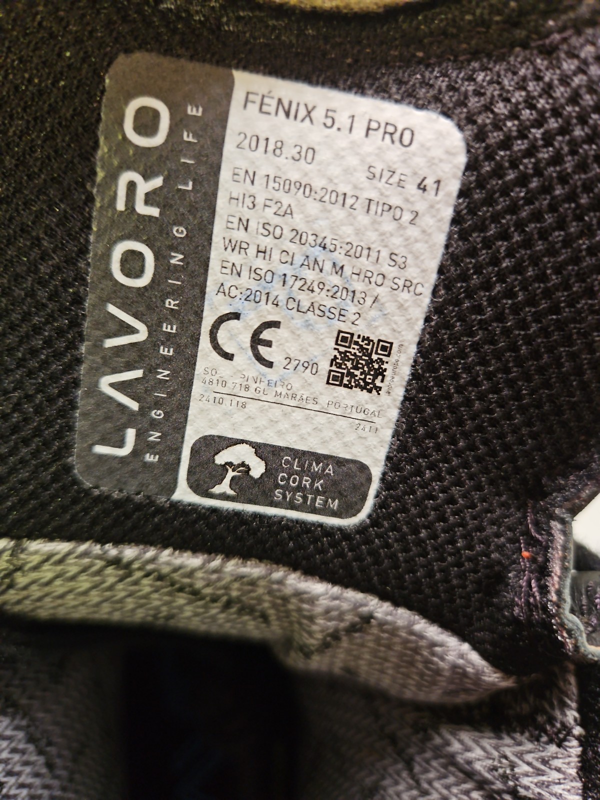 FENIX 5.1 PRO Safety Boots SIZE 7 - Preto/black image 4