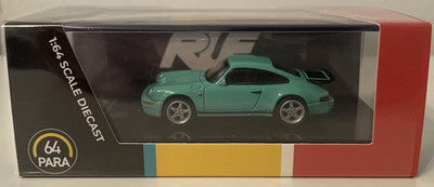 RUF CTR YELLOWBIRD 1987 AUTO - MINTGRÜN - MASSSTAB 1:64 - PARA 64 - BOXED LHD