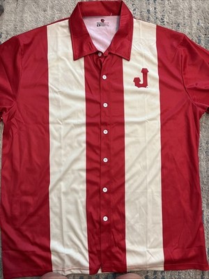 Destroyer Rocks Shirt Jacksonville Jumbo Shrimp XL JAX RED CAPS Button Up