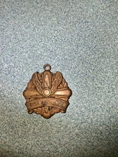 Ovaltine Captain Midnight Flight Commander Distinguished Service Charm Pendant