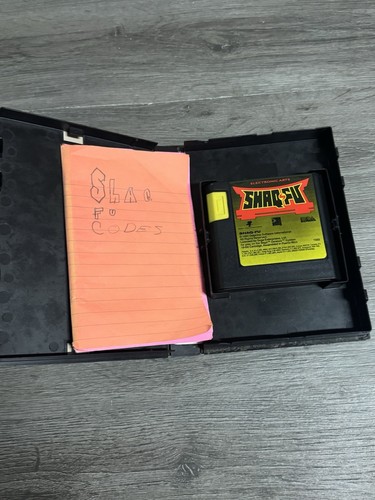 Shaq-Fu (Sega Genesis, 1994) COMPLETE CIB TESTED NICE!! - Picture 3 of 3