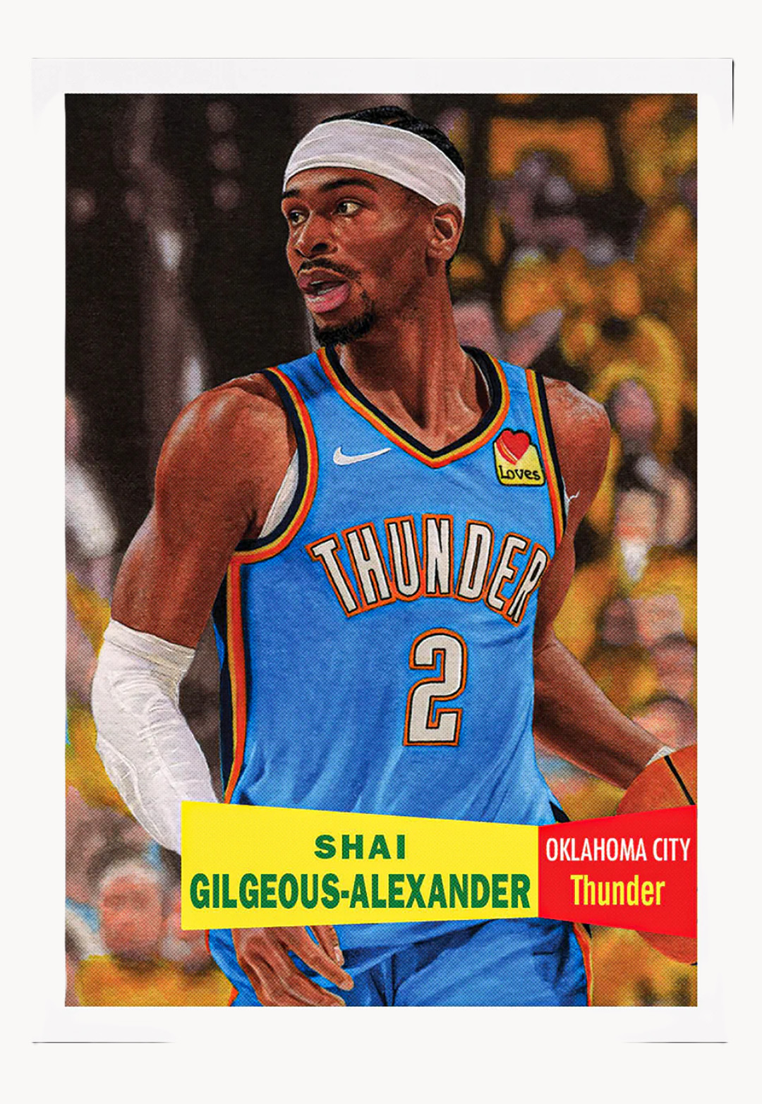 2025-26 Topps Living Set #7 SHAI GILGEOUS-ALEXANDER - Presale - Arkham City Mall
