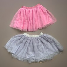 Set of 2 tulle tutu skirts Pink Purple 3t Dance Play Ballerina EPIC THREADS