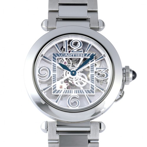 Cartier Pasha WHPA0007 Automatic winding 41mm Silver gray Stai...