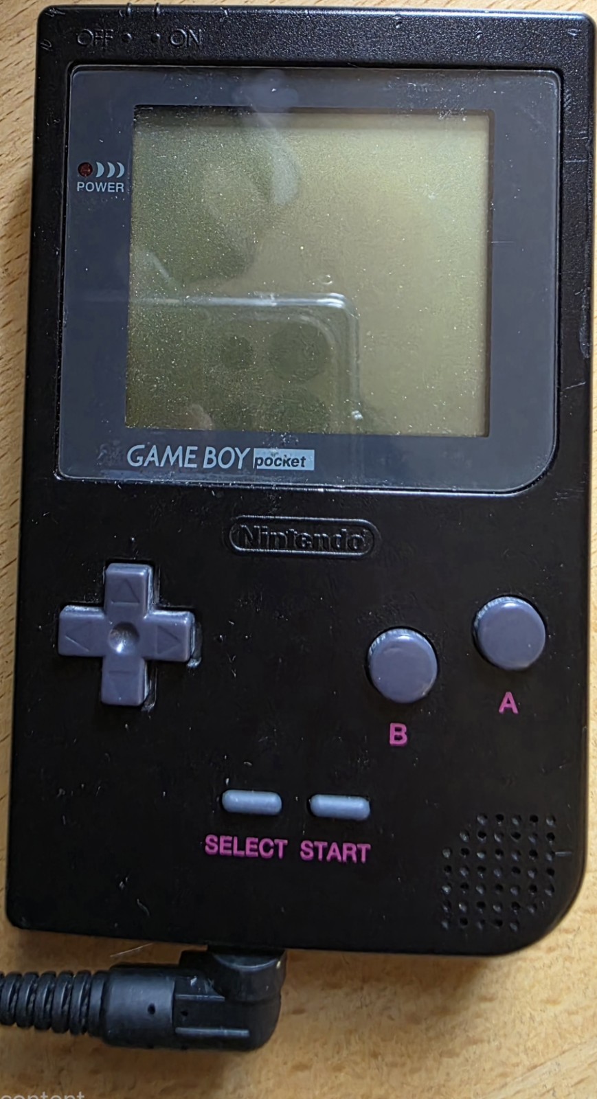 Nintendo Game Boy Pocket Vintage Handheld Console W/ Donkey Kong Land2 & Pacman