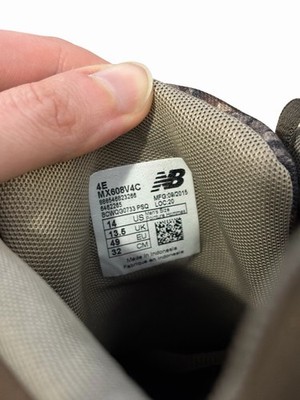 NEW New Balance 608v3 Camo Running Shoes Men’s 14 4E Hunting MX608V4C NEW New Balance 608v3 Camo Running Shoes Men main image 4